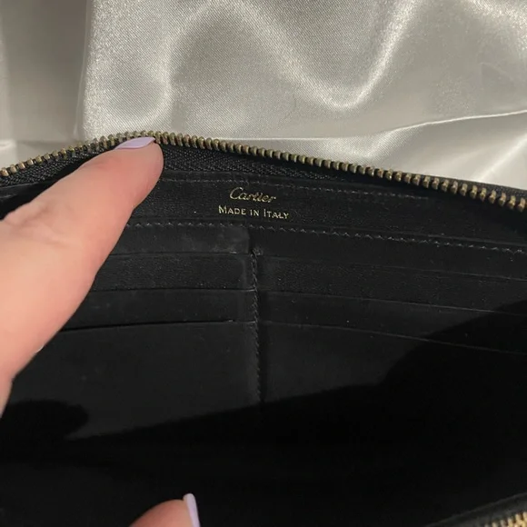 Cartier with COA | Zipped International Wallet, Guirlande de Cartier - Picture 3 of 13